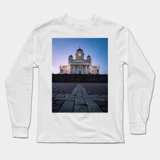 Helsinki Cathedral Evening Long Sleeve T-Shirt